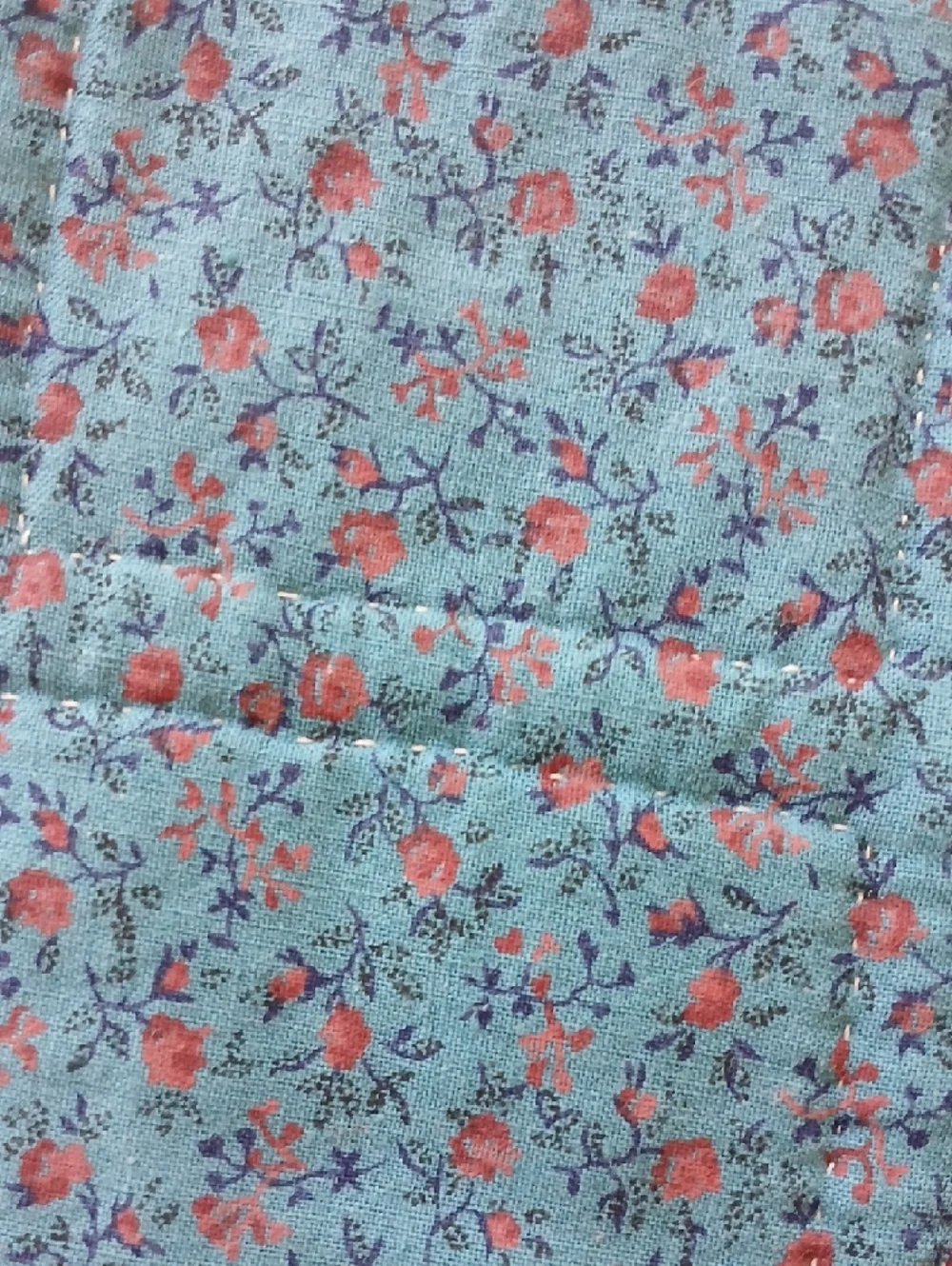 Handcrafted Quilted Reversible Placemats Set of 6